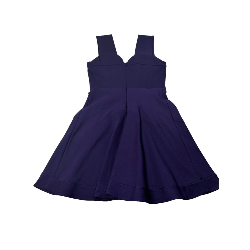 Rebecca Minkoff Purple Bustier Dress Sweetheart Neck Cocktail Dress Size 4 - Picture 4 of 13